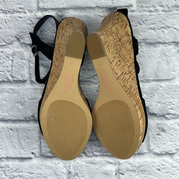 Charles By Charles David Lucas Wedge Sandal Size 11 M NWT - Picture 7 of 11